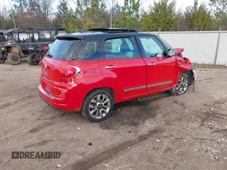 2014 FIAT 500L Lounge with VIN ZFBCFACH7EZ005169, listed as a IAAI auction lot 41250084 with 132,605 mi miles and . Bid and sale history available at DreamBid. Image 4.