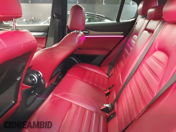 2020 Alfa Romeo Stelvio Ti z VIN ZASPAKBN9L7C92041, wystawiony jako IAAI lot #41329129 z przebiegiem 47 977 mil mil oraz . Historia ofert i sprzedaży dostępna na DreamBid. Obrazek 8.
