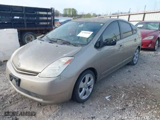 2005 Toyota Prius with VIN JTDKB20U553033356, listed as a IAAI auction lot 41900990 with 1 mi miles. Bid and sale history available at carsss.com. Image 2.