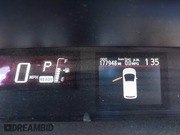 2015 Toyota Prius One with VIN JTDKDTB32F1094973, listed as a IAAI auction lot 41631324 with 177,948 mi miles and . Bid and sale history available at carsss.com. Image 16.