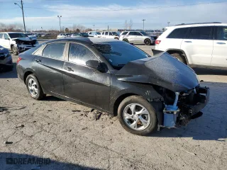 2023 Hyundai Elantra SE with VIN KMHLL4AG6PU435675, listed as a Copart auction lot 82765644 with 49,416 mi miles and Salvage Title. Bid and sale history available at carsss.com. Image 4.