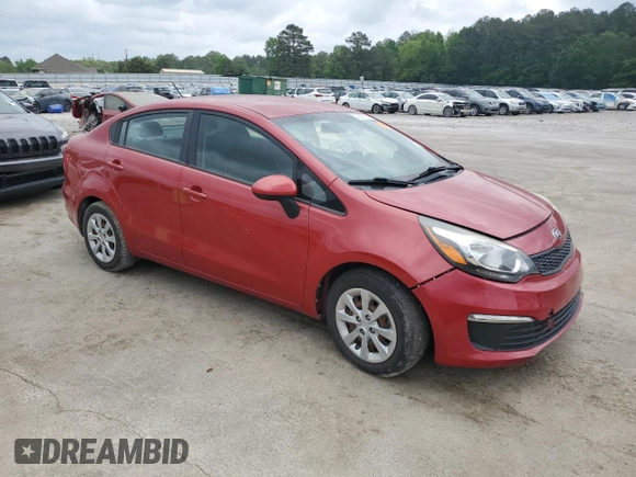 2017 Kia Rio LX with VIN KNADM4A39H6005760, listed as a Copart auction lot 53929275 with 0 mi miles and Clean Title. Bid and sale history available at carsss.com. Image 4.