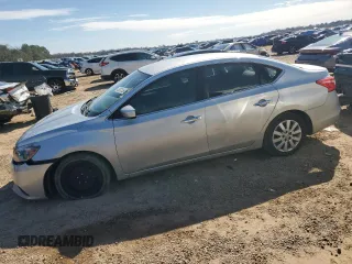 2018 Nissan Sentra S with VIN 3N1AB7AP6JY277121, listed as a Copart auction lot 45637115 with 102,605 mi miles and Salvage Title. Bid and sale history available at carsss.com. Image 1.