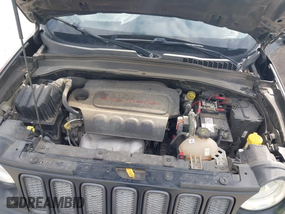 2017 Jeep Renegade Deserthawk with VIN ZACCJBCB2HPF51653, listed as a IAAI auction lot 41994419 with 115,444 mi miles and . Bid and sale history available at DreamBid. Image 10.