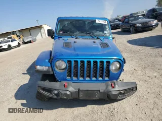 2022 Jeep Gladiator Rubicon with VIN 1C6JJTBG4NL151210, listed as a Copart auction lot 75117154 with 49,027 mi miles and Salvage title. Bid and sale history available at DreamBid. Image 5.