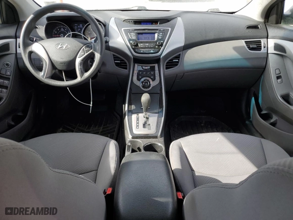 2013 Hyundai Elantra Limited PZEV with VIN 5NPDH4AE3DH359928, listed as a Copart auction lot 49163805 with 49,128 mi miles and Salvage Title. Bid and sale history available at carsss.com. Image 8.