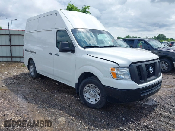 2021 Nissan NV Cargo SV z VIN 1N6BF0LY9MN808457, wystawiony jako IAAI lot #41994149 z przebiegiem 132 571 mil mil oraz . Historia ofert i sprzedaży dostępna na DreamBid. Obrazek 1.
