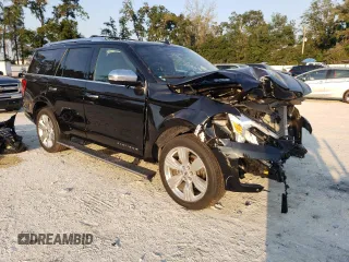 2023 Ford Expedition Platinum z VIN 1FMJU1L87PEA35787, wystawiony jako Copart lot #75626184 z przebiegiem 19 799 mil mil oraz Szkoda całkowita • Salvage title. Historia ofert i sprzedaży dostępna na DreamBid. Obrazek 4.