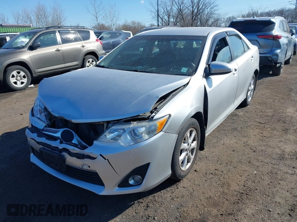 2012 Toyota Camry L with VIN 4T4BF1FK8CR164388, listed as a IAAI auction lot 41893963 with 433,982 mi miles. Bid and sale history available at carsss.com. Image 2.