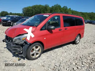 2016 Mercedes-Benz Metris Passenger with VIN WD4PG2EE9G3145000, listed as a Copart auction lot 57074575 with 136,902 mi miles and Salvage title. Bid and sale history available at DreamBid. Image 1.