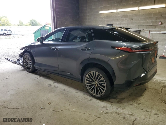 2023 Lexus RZ with VIN JTJAAAAB6PA011075, listed as a Copart auction lot 75382354 with 8,661 mi miles and Salvage Title. Bid and sale history available at carsss.com. Image 2.