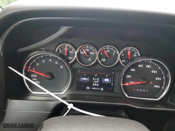 2019 Chevrolet Silverado 1500 LT with VIN 3GCUYDED5KG145109, listed as a Copart auction lot 54039094 with 64,836 mi miles and Clean Title. Bid and sale history available at carsss.com. Image 9.