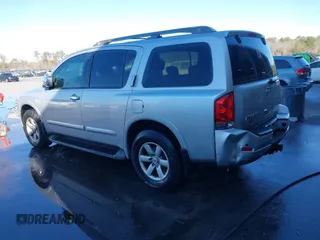 2011 Nissan Armada SV with VIN 5N1BA0ND1BN606068, listed as a IAAI auction lot 41222790 with 202,222 mi miles and . Bid and sale history available at DreamBid. Image 3.