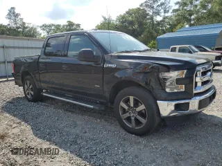 2016 Ford F-150 XL with VIN 1FTEW1CG9GFC59838, listed as a Copart auction lot 56278775 with 233,705 mi miles and Salvage title. Bid and sale history available at DreamBid. Image 4.