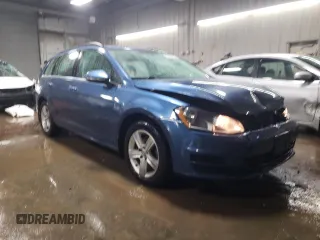 2015 Volkswagen Golf SportWagen TDI SE with VIN 3VWCA7AUXFM512534, listed as a Copart auction lot 43403115 with 101,733 mi miles and Salvage Title. Bid and sale history available at carsss.com. Image 4.