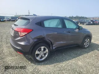 2018 Honda HR-V LX with VIN 3CZRU6H38JM104418, listed as a Copart auction lot 65933644 with 52,254 mi miles and Salvage Title. Bid and sale history available at carsss.com. Image 3.