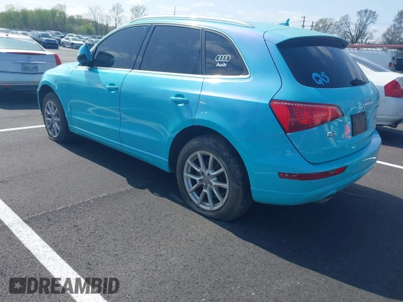 2010 Audi Q5 Premium Plus with VIN WA1LKAFP4AA040427, listed as a IAAI auction lot 41903078 with 199,409 mi miles and . Bid and sale history available at DreamBid. Image 3.