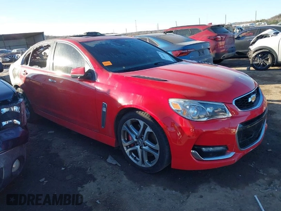 2016 Chevrolet SS with VIN 6G3F15RW4GL229532, listed as a IAAI auction lot 41687619 with Not Provided miles and . Bid and sale history available at DreamBid. Image 1.