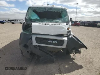 2022 Ram ProMaster Cargo with VIN 3C6LRVAG5NE121737, listed as a Copart auction lot 86058334 with 136,813 mi miles and Salvage Title. Bid and sale history available at carsss.com. Image 5.