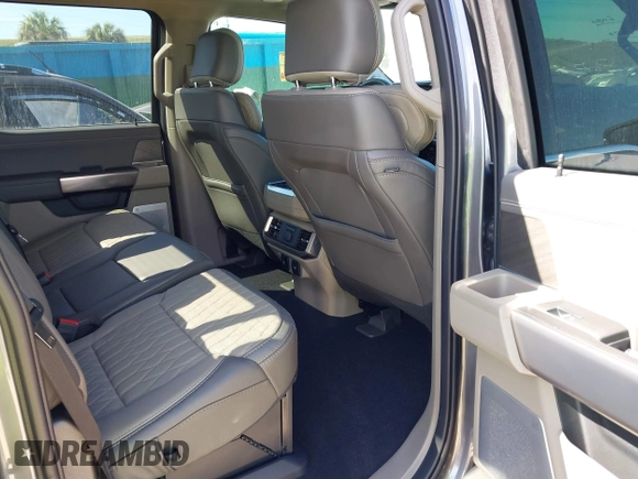 2024 Ford F-150 with VIN 1FTFW7LD5RFA46711, listed as a IAAI auction lot 41740624 with 11,736 mi miles and . Bid and sale history available at DreamBid. Image 8.