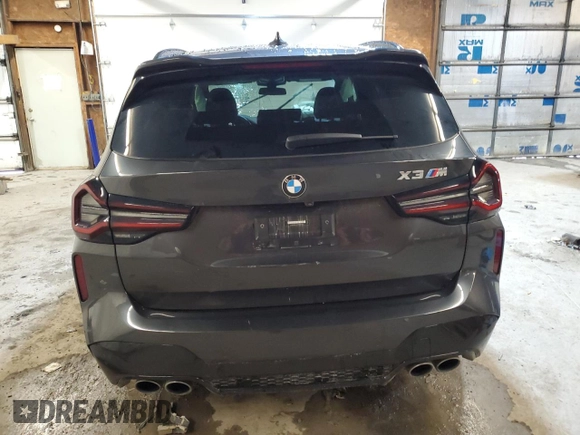 2022 BMW X3 M z VIN 5YM13EC05N9K07773, wystawiony jako Copart lot #37637963 z przebiegiem Nie podano mil oraz . Historia ofert i sprzedaży dostępna na DreamBid. Obrazek 6.