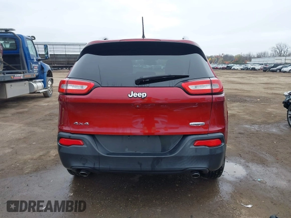 2014 Jeep Cherokee Latitude z VIN 1C4PJMCS4EW127709, wystawiony jako IAAI lot #42002110 z przebiegiem 51 574 mil mil oraz . Historia ofert i sprzedaży dostępna na DreamBid. Obrazek 17.