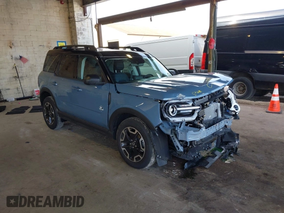2024 Ford Bronco Sport Outer Banks z VIN 3FMCR9C61RRF73716, wystawiony jako IAAI lot #41914834 z przebiegiem 1 295 mil mil oraz . Historia ofert i sprzedaży dostępna na DreamBid. Obrazek 1.