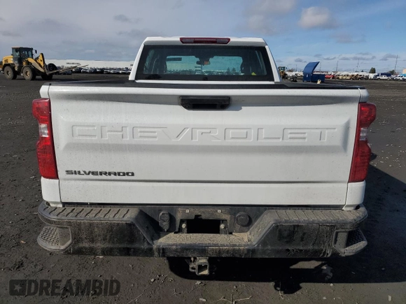 2024 Chevrolet Silverado 1500 with VIN 3GCPDAEK1RG258345, listed as a Copart auction lot 47882665 with 17,770 mi miles and Salvage Title. Bid and sale history available at DreamBid. Image 6.