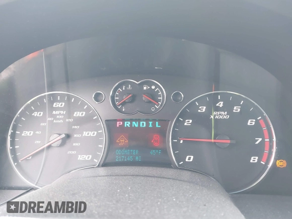 2007 Chevrolet Equinox LS with VIN 2CNDL23F076091515, listed as a IAAI auction lot 41672069 with 217,145 mi miles. Bid and sale history available at carsss.com. Image 7.
