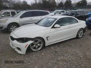 2017 BMW 4 Series 430i z VIN WBA4U7C37H5J54897, wystawiony jako Copart lot #44907425 z przebiegiem 78 203 mil mil oraz Szkoda całkowita • Salvage title. Historia ofert i sprzedaży dostępna na DreamBid. Obrazek 1.