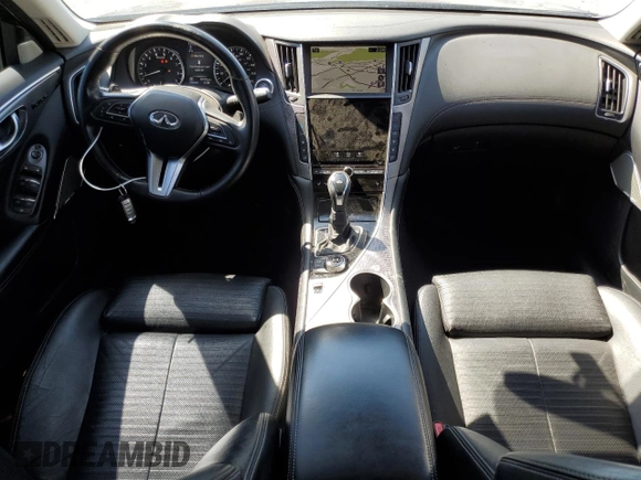 2020 Infiniti Q50 3.0t SPORT with VIN JN1EV7AP4LM208572, listed as a Copart auction lot 49239485 with 70,735 mi miles and Salvage Title. Bid and sale history available at carsss.com. Image 8.