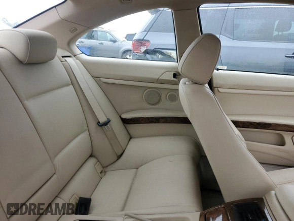 2008 BMW 3 Series 328i with VIN WBAWB33518P133931, listed as a Copart auction lot 51657885 with 187,247 mi miles and Salvage title. Bid and sale history available at DreamBid. Image 10.