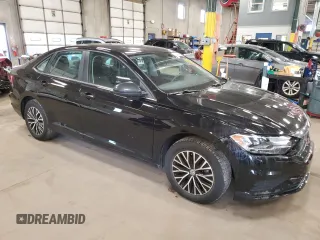 2021 Volkswagen Jetta S with VIN 3VWC57BU0MM086594, listed as a Copart auction lot 53443545 with 45,397 mi miles and Salvage title. Bid and sale history available at DreamBid. Image 4.