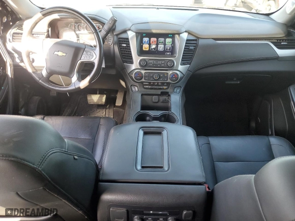 2018 Chevrolet Tahoe LT with VIN 1GNSKBKC1JR266735, listed as a Copart auction lot 48155685 with 100,360 mi miles and Salvage Title. Bid and sale history available at carsss.com. Image 8.