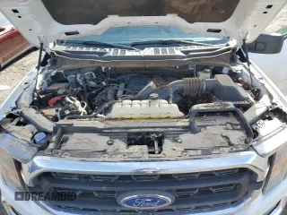 2023 Ford F-150 XL with VIN 1FTFW1E59PKE35312, listed as a Copart auction lot 86181444 with 19,849 mi miles and Salvage Title. Bid and sale history available at carsss.com. Image 11.
