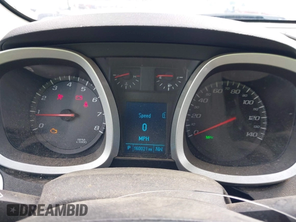 2012 Chevrolet Equinox LT w/1LT with VIN 2GNFLDE54C6395106, listed as a IAAI auction lot 41974997 with 160,021 mi miles. Bid and sale history available at carsss.com. Image 16.