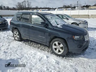 2015 Jeep Compass High Altitude Edition with VIN 1C4NJDEB1FD148051, listed as a Copart auction lot 45694585 with 117,149 mi miles and Salvage Title. Bid and sale history available at carsss.com. Image 4.