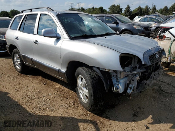 2003 Hyundai Santa Fe GLS with VIN KM8SC73D13U392972, listed as a Copart auction lot 68801744 with 153,941 mi miles and Salvage Title. Bid and sale history available at carsss.com. Image 4.