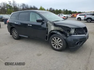 2014 Nissan Pathfinder Platinum z VIN 5N1AR2MM8EC652336, wystawiony jako Copart lot #56291315 z przebiegiem 72 770 mil mil oraz Szkoda całkowita • Salvage title. Historia ofert i sprzedaży dostępna na DreamBid. Obrazek 4.