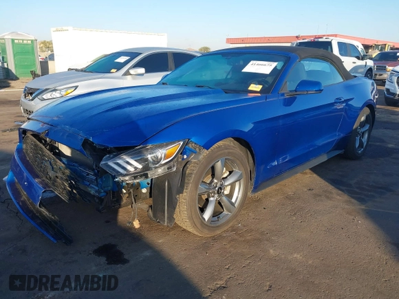 2017 Ford Mustang V6 with VIN 1FATP8EM7H5230609, listed as a IAAI auction lot 41466675 with 25,841 mi miles and . Bid and sale history available at carsss.com. Image 17.
