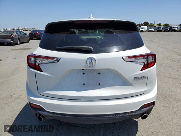 2021 Acura RDX with VIN 5J8TC1H32ML002816, listed as a Copart auction lot 55207855 with Not provided miles and Salvage title. Bid and sale history available at DreamBid. Image 6.