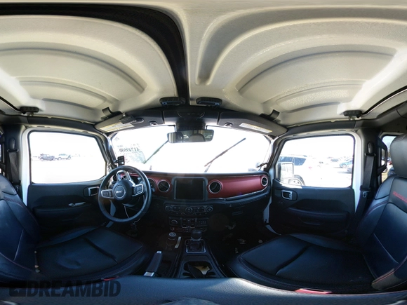 2022 Jeep Wrangler Unlimited Rubicon z VIN 1C4JJXFGXNW121489, wystawiony jako IAAI lot #41749550 z przebiegiem 56 601 mil mil oraz . Historia ofert i sprzedaży dostępna na DreamBid. Obrazek 19.