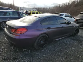 2016 BMW 6 Series 650i xDrive with VIN WBA6D6C59GG387896, listed as a Copart auction lot 50158365 with 0 mi miles and Salvage Title. Bid and sale history available at carsss.com. Image 3.