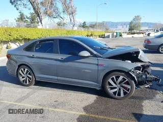 2020 Volkswagen Jetta GLI S with VIN 3VW6T7BU2LM057731, listed as a IAAI auction lot 41820784 with Not Provided miles and . Bid and sale history available at DreamBid. Image 14.
