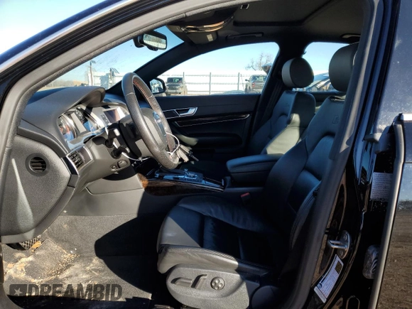 2008 Audi A6 with VIN WAUEV94F08N067459, listed as a Copart auction lot 87861655 with 34,500 mi miles and Salvage title. Bid and sale history available at DreamBid. Image 7.