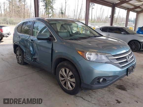 2014 Honda CR-V EX-L with VIN 5J6RM4H74EL083128, listed as a IAAI auction lot 41892786 with 91,466 mi miles. Bid and sale history available at carsss.com. Image 1.