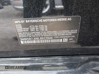 2020 BMW 3 Series 330i xDrive with VIN 3MW5R7J08L8B23944, listed as a IAAI auction lot 42336524 with 86,314 mi miles and . Bid and sale history available at DreamBid. Image 9.