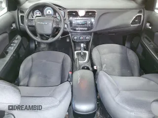 2013 Chrysler 200 LX with VIN 1C3CCBAGXDN737179, listed as a Copart auction lot 42098455 with 219,485 mi miles and Salvage Title. Bid and sale history available at carsss.com. Image 8.