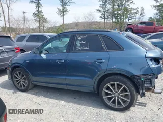 2018 Audi Q3 Premium Plus with VIN WA1JCCFS1JR007553, listed as a IAAI auction lot 41775321 with 81,665 mi miles and . Bid and sale history available at DreamBid. Image 15.