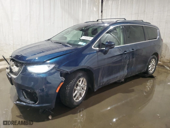 2022 Chrysler Pacifica Touring L with VIN 2C4RC1BG2NR205668, listed as a Copart auction lot 41930285 with 29,517 mi miles and Salvage Title. Bid and sale history available at carsss.com. Image 1.
